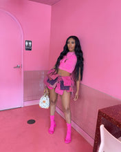 Load image into Gallery viewer, S’Cargo mini pink skirt