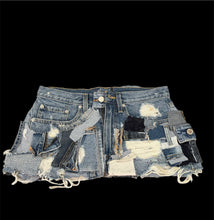 Load image into Gallery viewer, Xavi mini denim skirt
