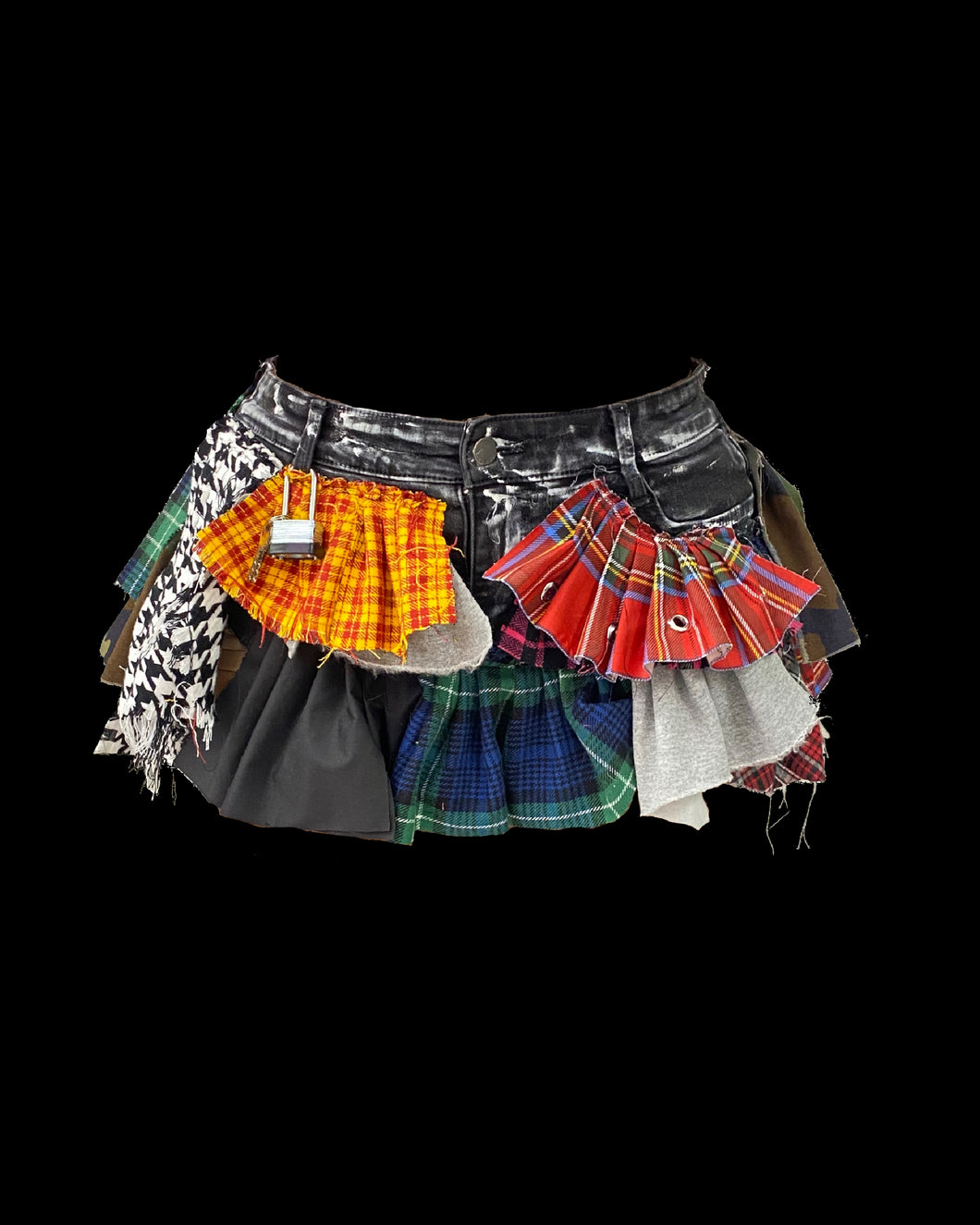 CUNEXTTUESDAY ruffle mini skirt