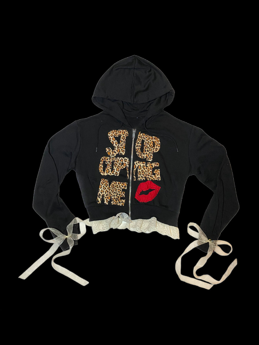 positions C-Cuh-Copy That Crop hoodie