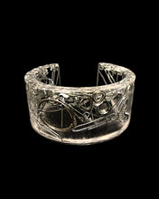 Load image into Gallery viewer, Heavy Metal Clear Cuff
