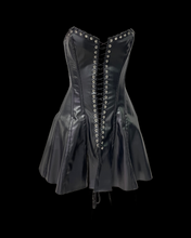 Load image into Gallery viewer, Hellcat Leather Corset Dress
