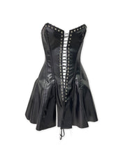 Load image into Gallery viewer, Hellcat Leather Corset Dress
