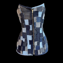 Load image into Gallery viewer, CUTT ME UP DENIM DRESS
